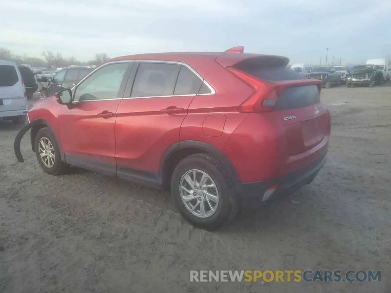 2 Photograph of a damaged car JA4AS3AA5KZ001368 MITSUBISHI ECLIPSE 2019