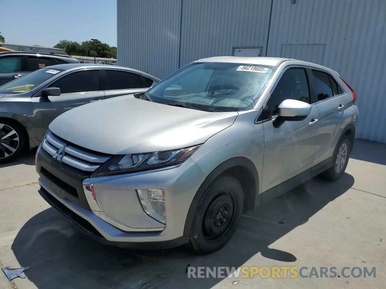 1 Photograph of a damaged car JA4AS3AA5KZ040624 MITSUBISHI ECLIPSE 2019