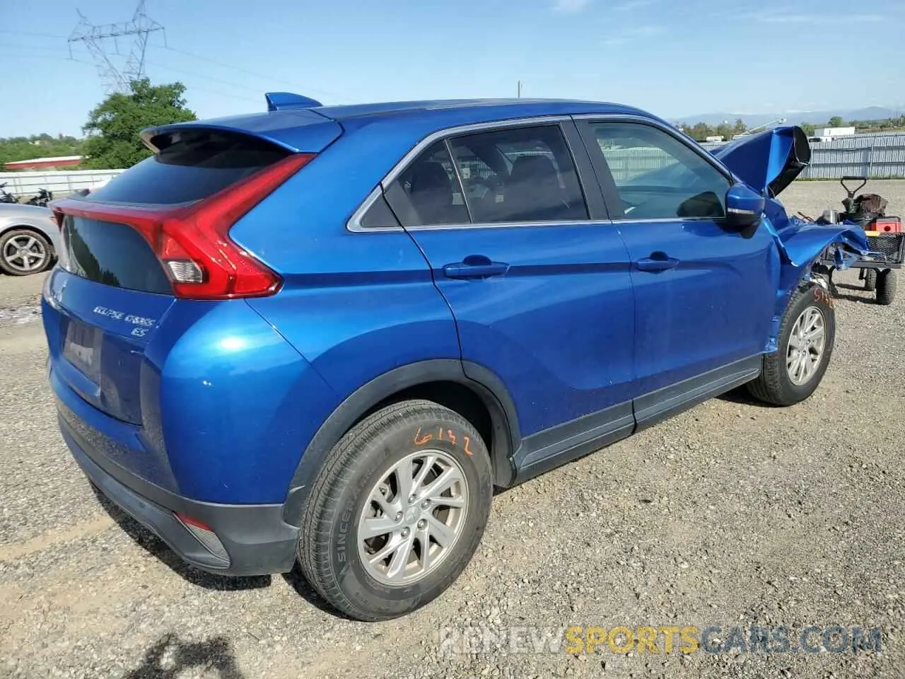 3 Photograph of a damaged car JA4AT3AA1KZ031612 MITSUBISHI ECLIPSE 2019