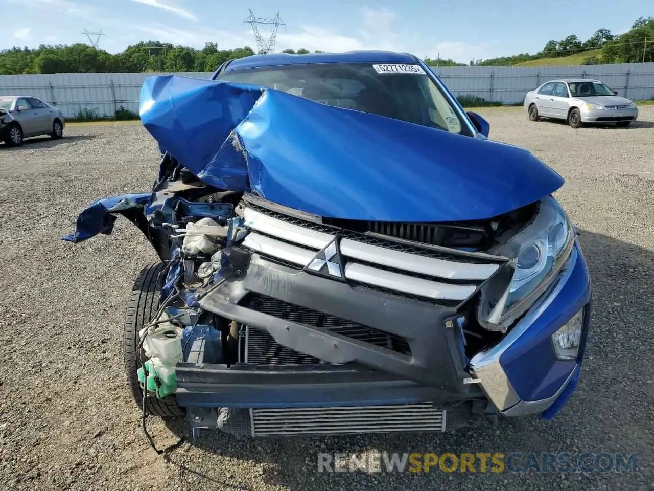 5 Photograph of a damaged car JA4AT3AA1KZ031612 MITSUBISHI ECLIPSE 2019