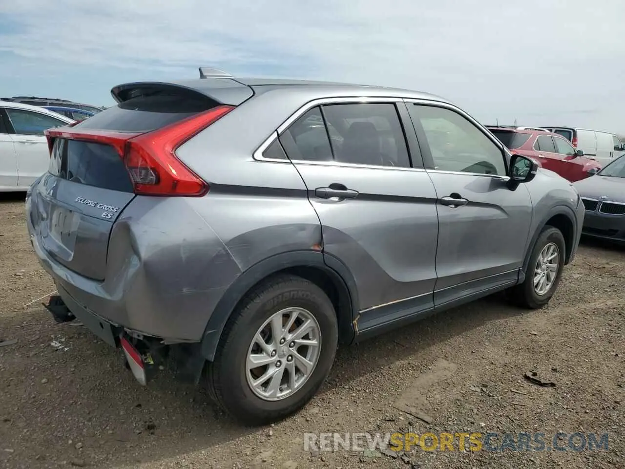 3 Photograph of a damaged car JA4AT3AA3KZ028954 MITSUBISHI ECLIPSE 2019