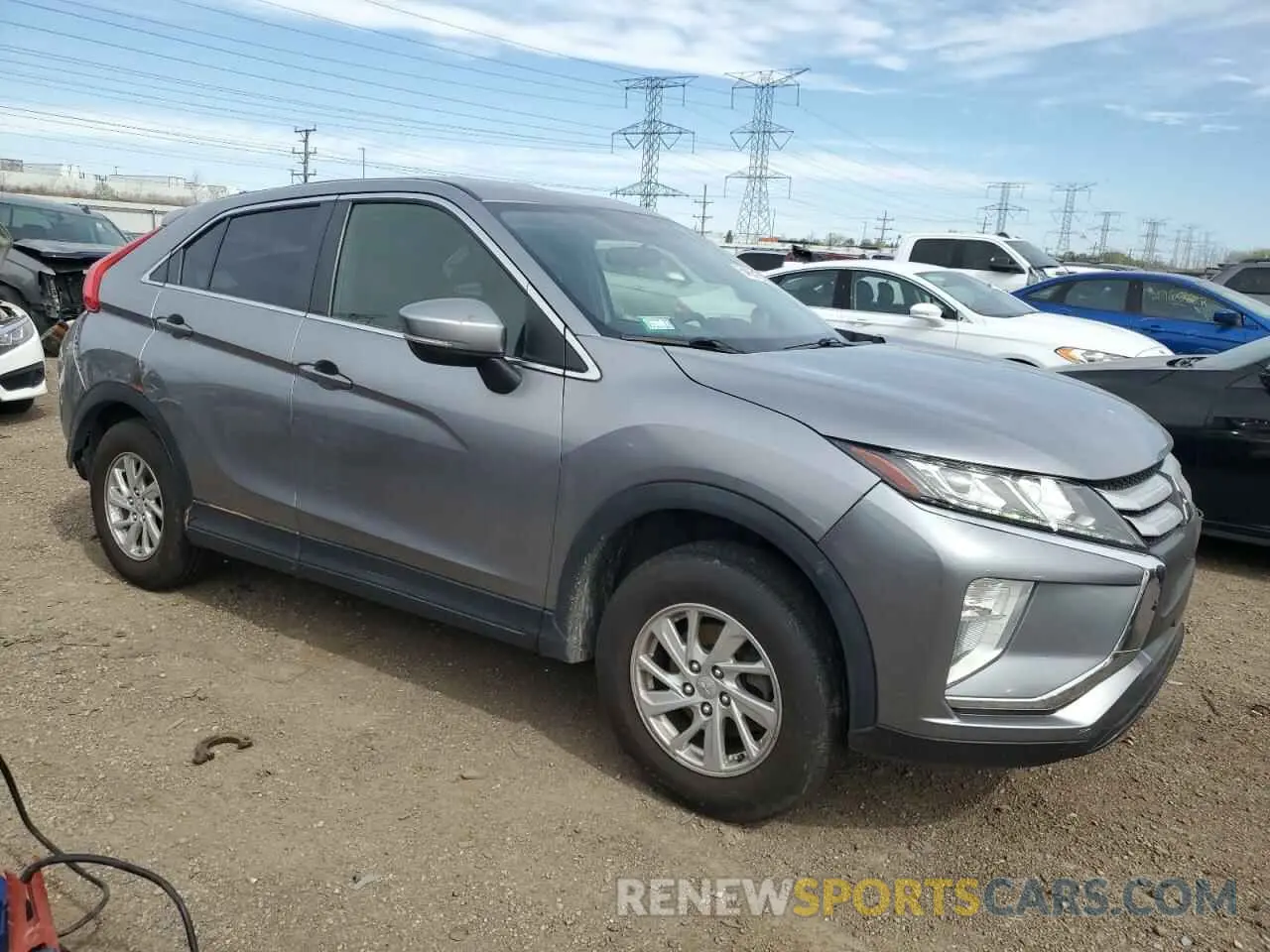 4 Photograph of a damaged car JA4AT3AA3KZ028954 MITSUBISHI ECLIPSE 2019