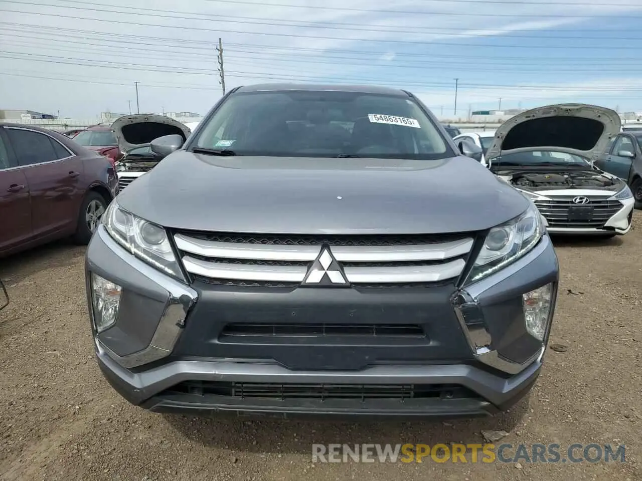 5 Photograph of a damaged car JA4AT3AA3KZ028954 MITSUBISHI ECLIPSE 2019