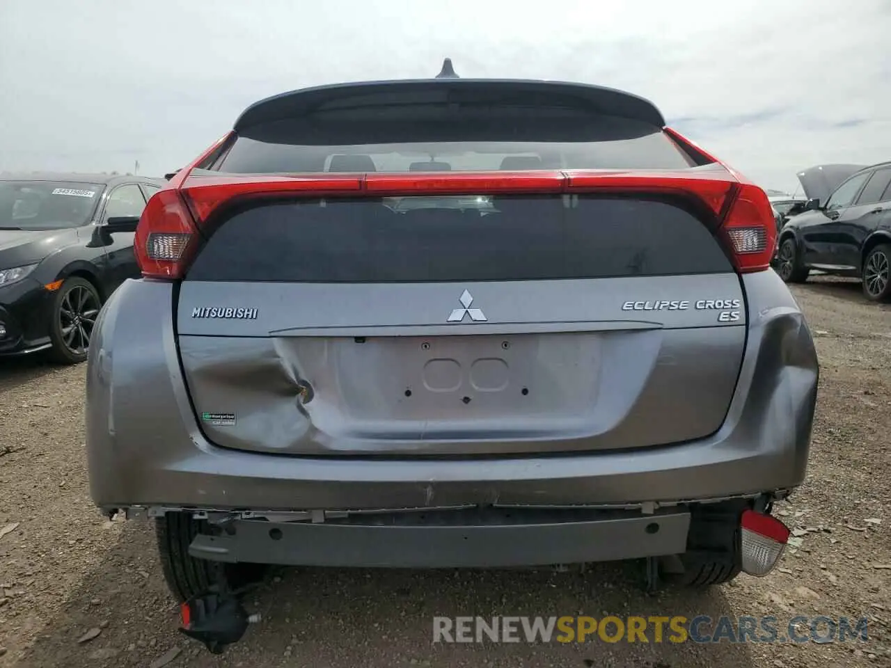 6 Photograph of a damaged car JA4AT3AA3KZ028954 MITSUBISHI ECLIPSE 2019