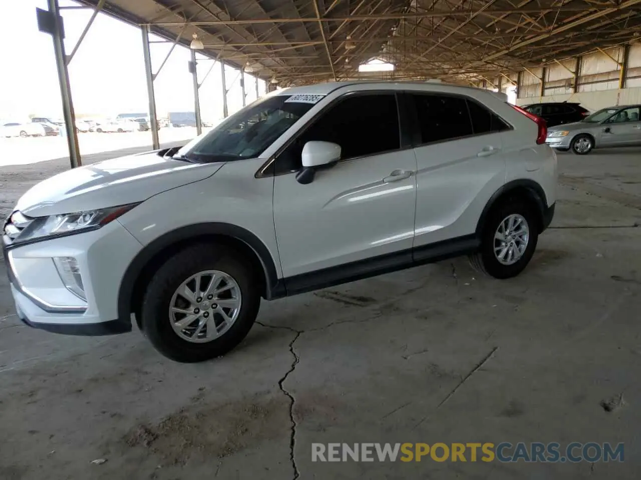 1 Photograph of a damaged car JA4AT3AA3KZ040716 MITSUBISHI ECLIPSE 2019