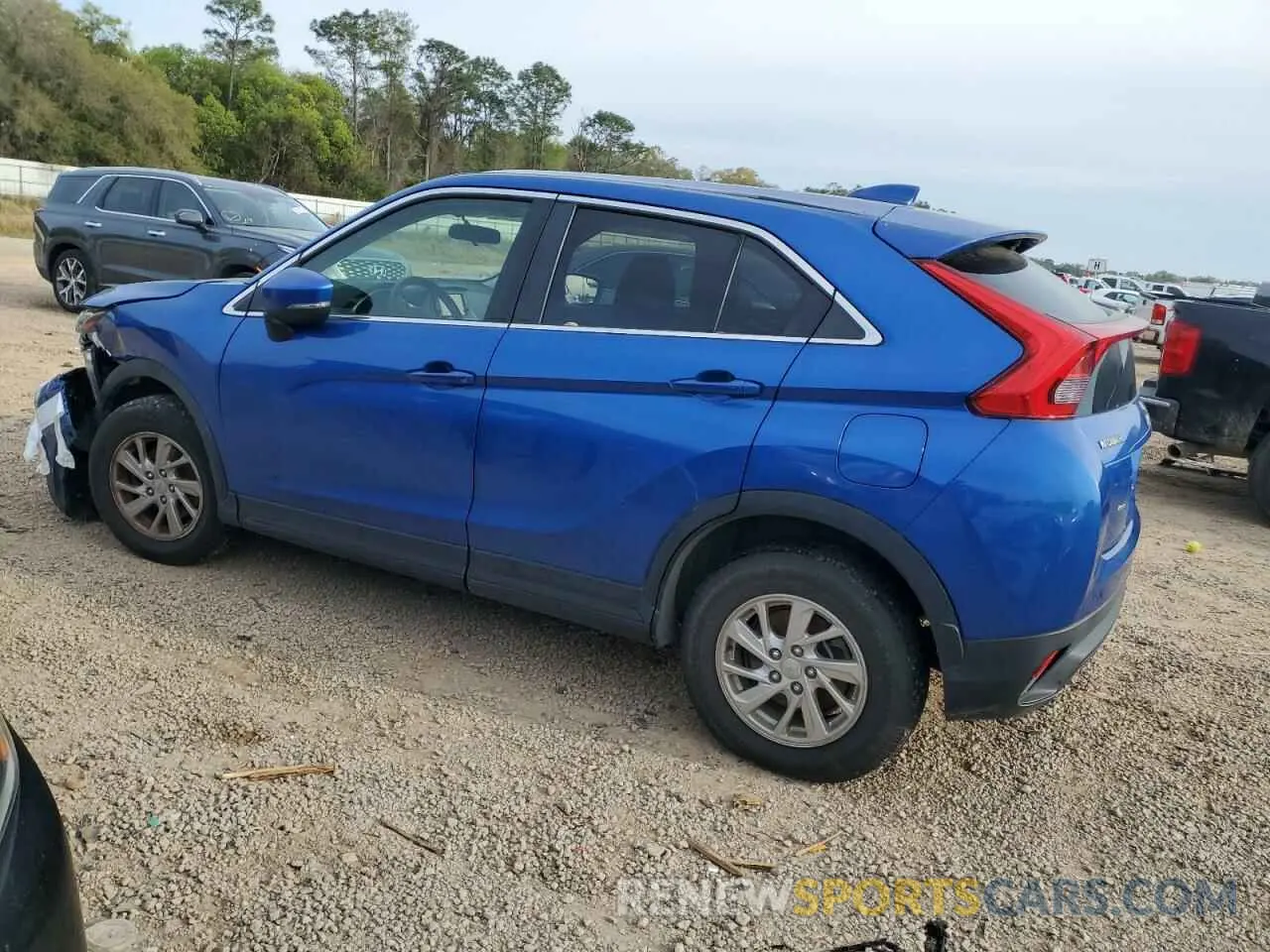 2 Photograph of a damaged car JA4AT3AA4KZ028672 MITSUBISHI ECLIPSE 2019