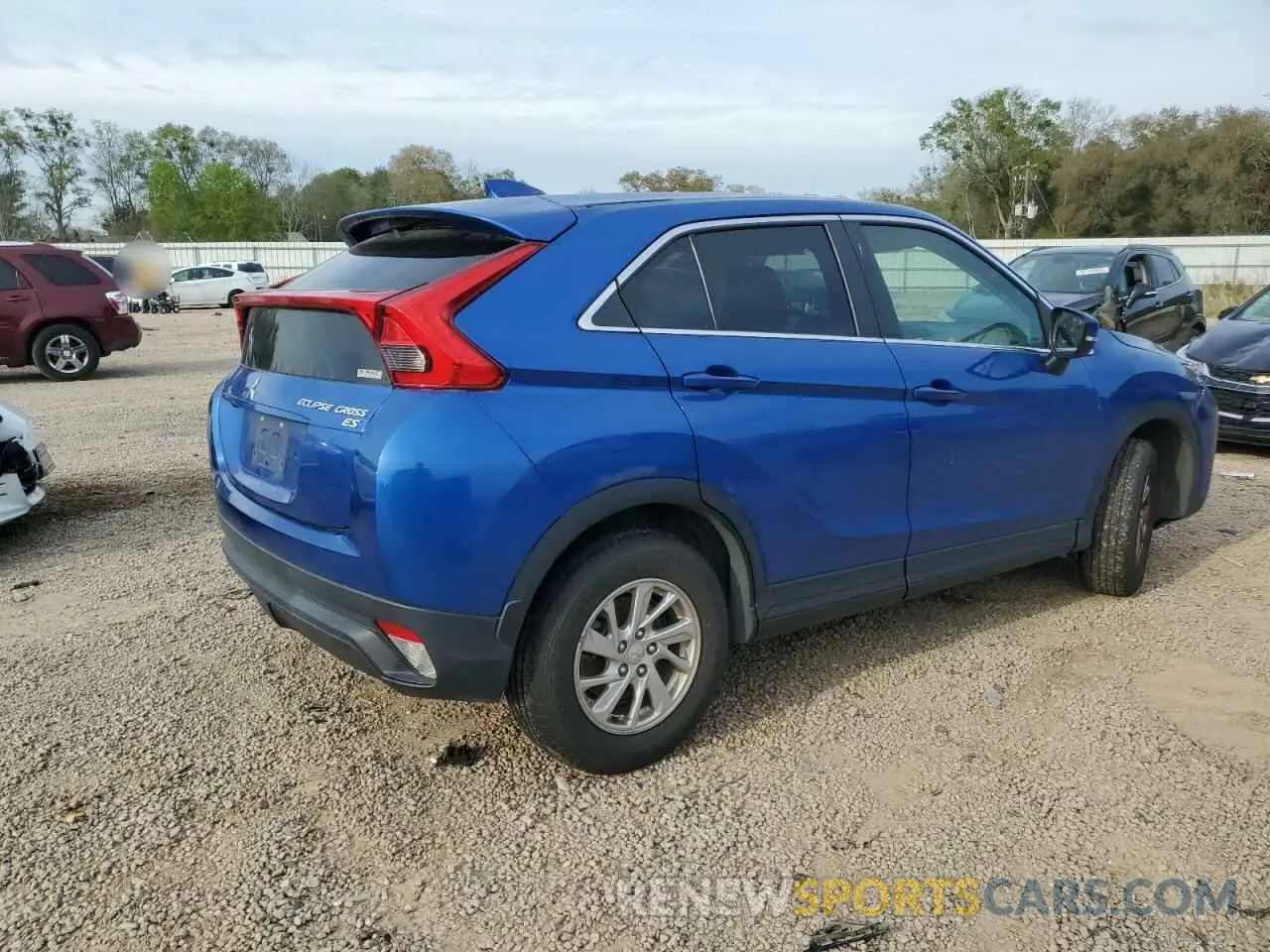 3 Photograph of a damaged car JA4AT3AA4KZ028672 MITSUBISHI ECLIPSE 2019