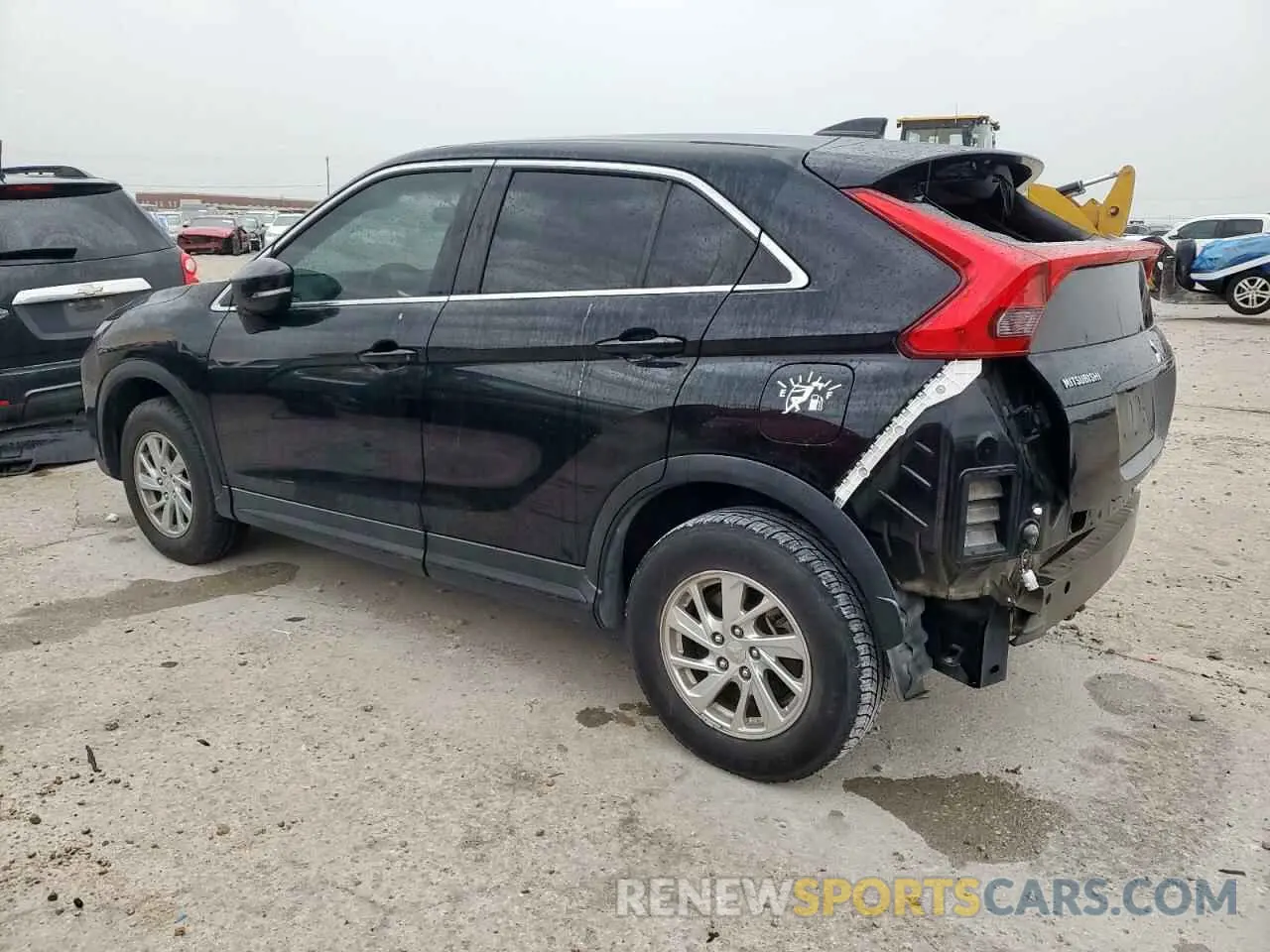 2 Photograph of a damaged car JA4AT3AA5KZ034075 MITSUBISHI ECLIPSE 2019