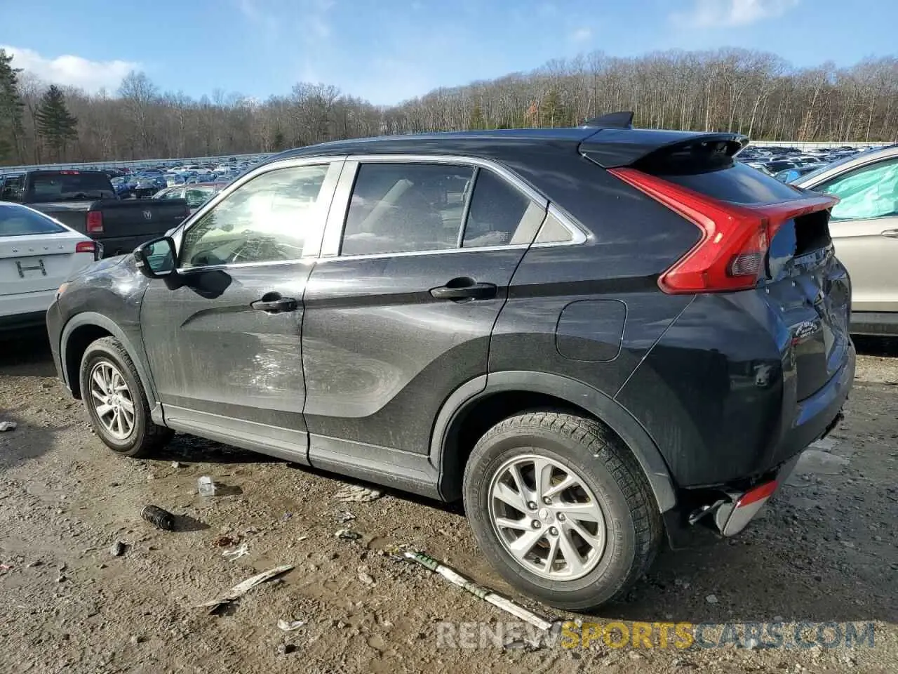 2 Photograph of a damaged car JA4AT3AA7KZ045871 MITSUBISHI ECLIPSE 2019