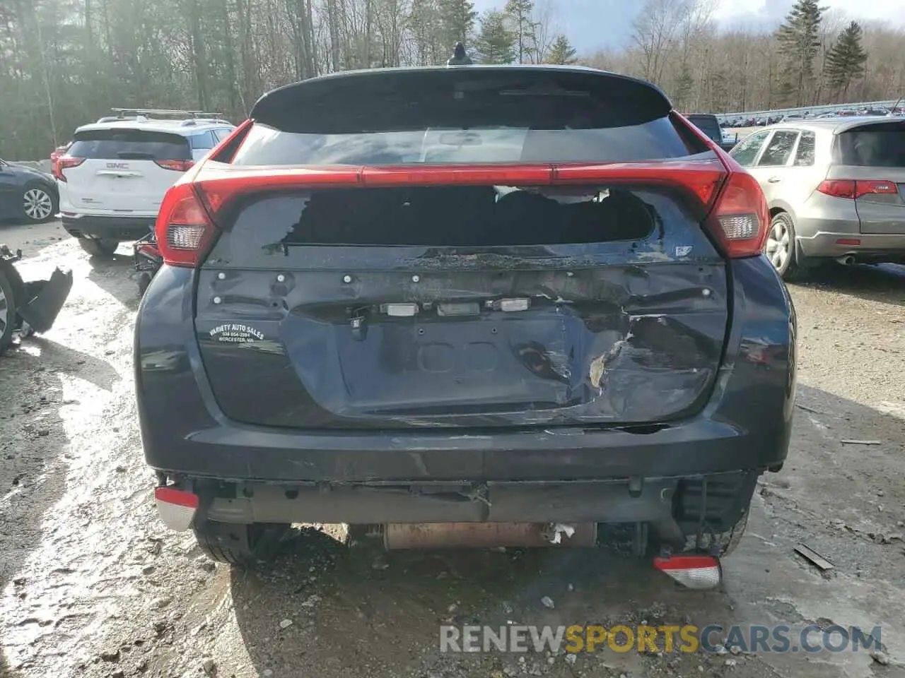 6 Photograph of a damaged car JA4AT3AA7KZ045871 MITSUBISHI ECLIPSE 2019