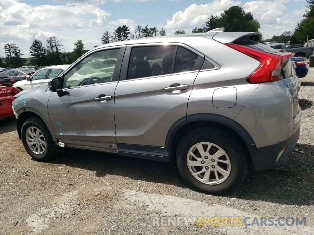 2 Photograph of a damaged car JA4AT3AA7KZ046213 MITSUBISHI ECLIPSE 2019