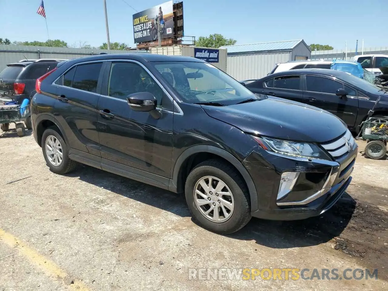 4 Photograph of a damaged car JA4AT3AA8KZ031056 MITSUBISHI ECLIPSE 2019