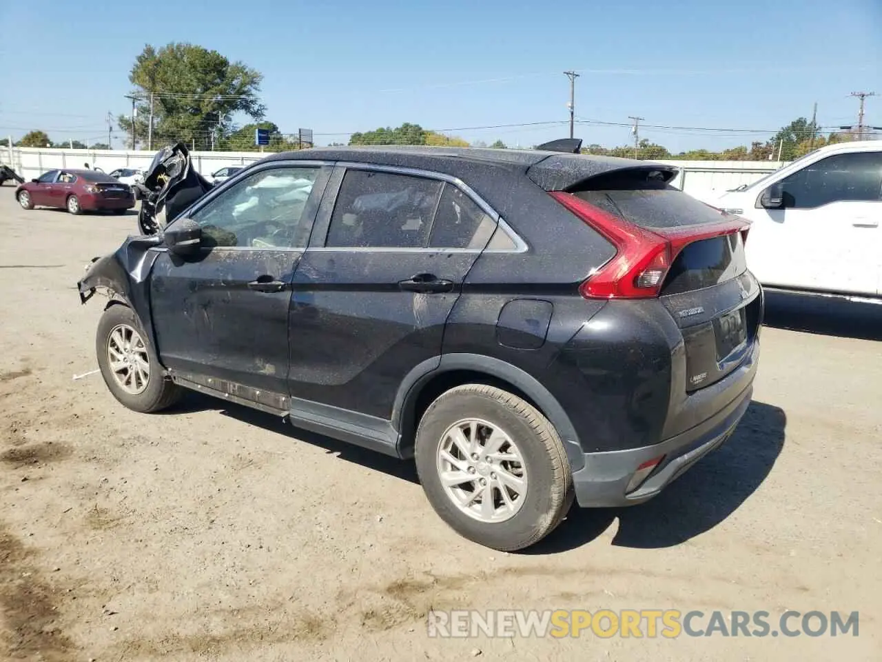 2 Photograph of a damaged car JA4AT3AA8KZ032465 MITSUBISHI ECLIPSE 2019