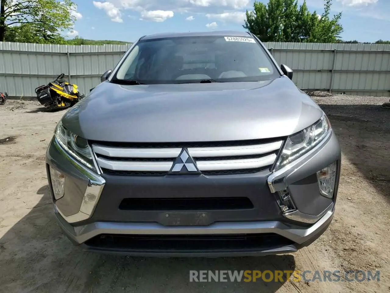 5 Photograph of a damaged car JA4AT3AAXKZ029048 MITSUBISHI ECLIPSE 2019