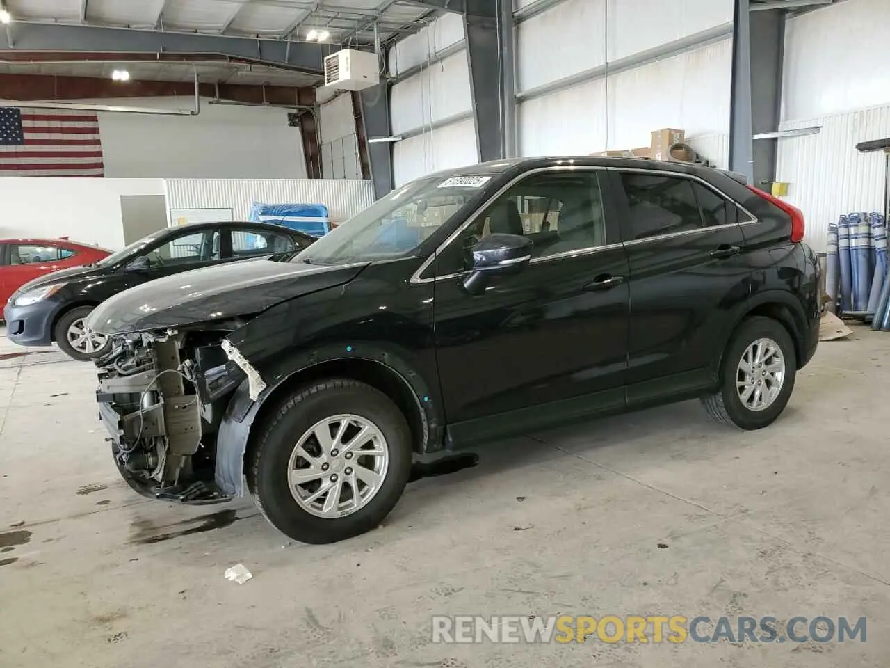 1 Photograph of a damaged car JA4AT3AAXKZ030605 MITSUBISHI ECLIPSE 2019