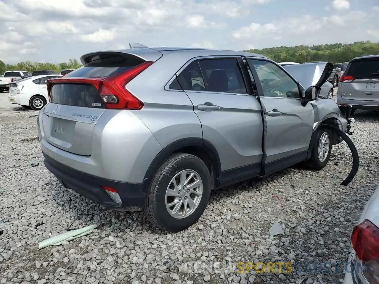 3 Photograph of a damaged car JA4AT3AAXKZ034170 MITSUBISHI ECLIPSE 2019