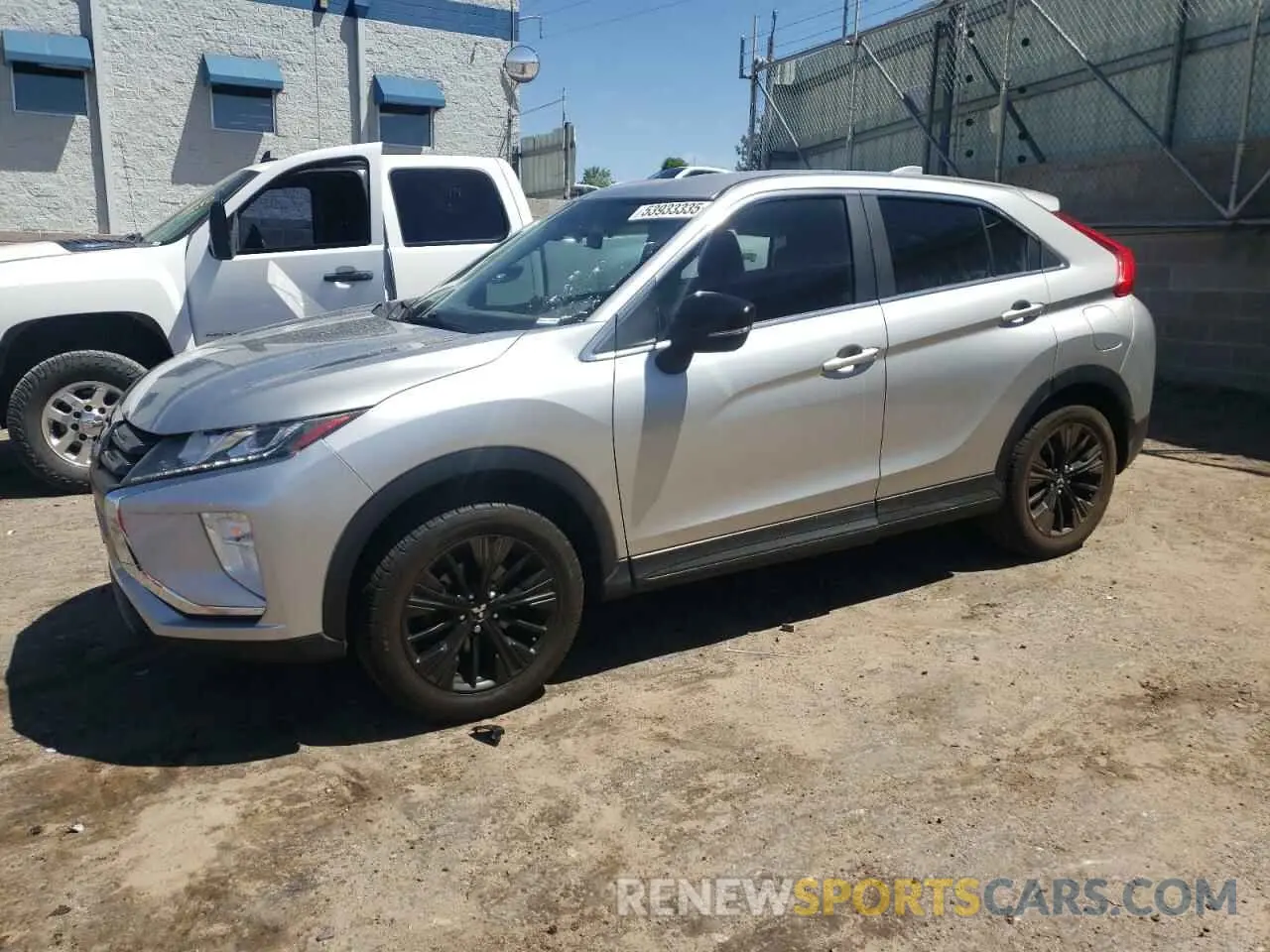 1 Photograph of a damaged car JA4AT4AA3KZ011609 MITSUBISHI ECLIPSE 2019
