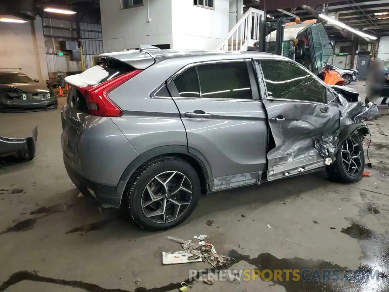 3 Photograph of a damaged car JA4AT4AA3KZ018267 MITSUBISHI ECLIPSE 2019