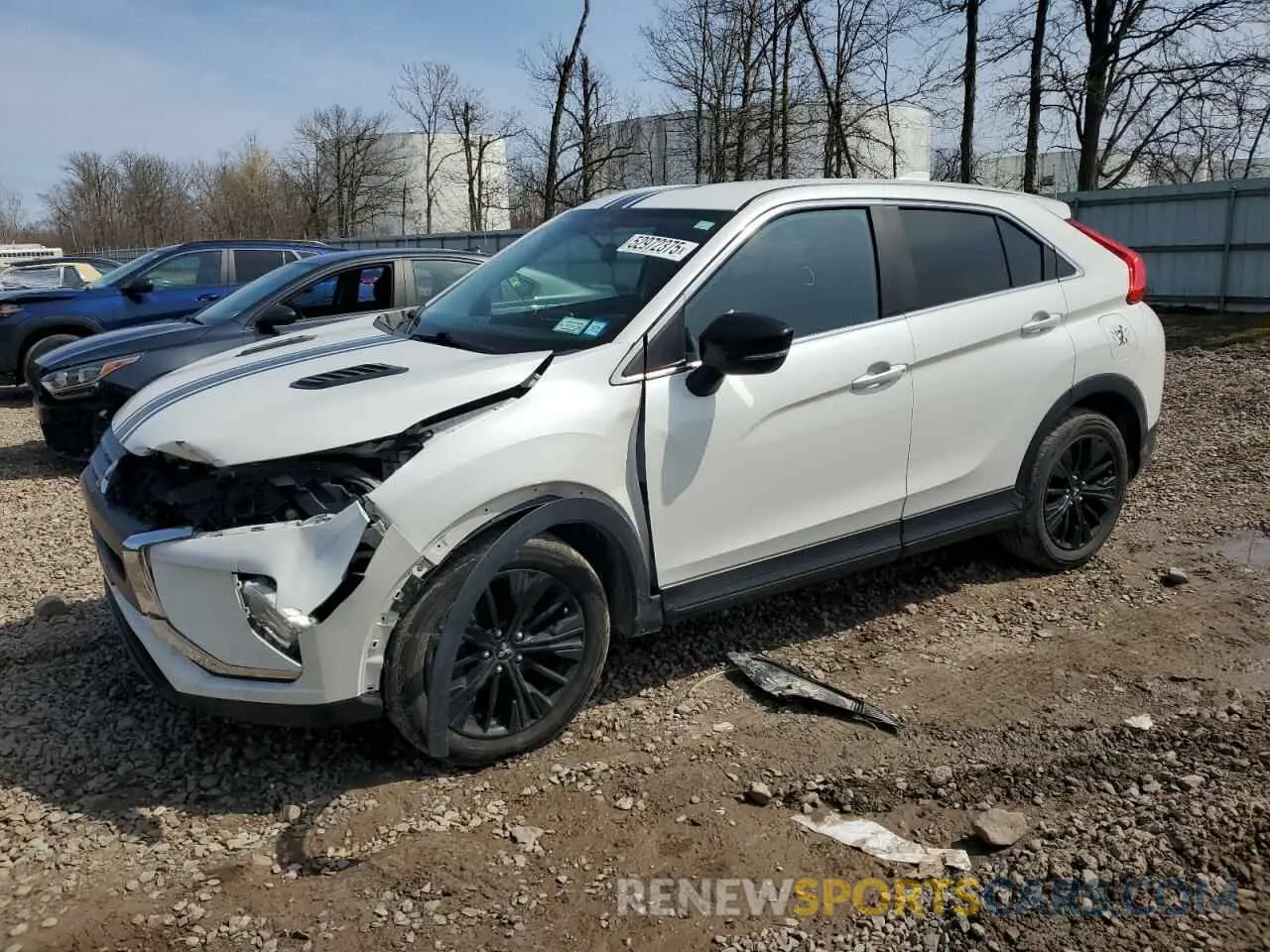 1 Photograph of a damaged car JA4AT4AA8KZ019771 MITSUBISHI ECLIPSE 2019