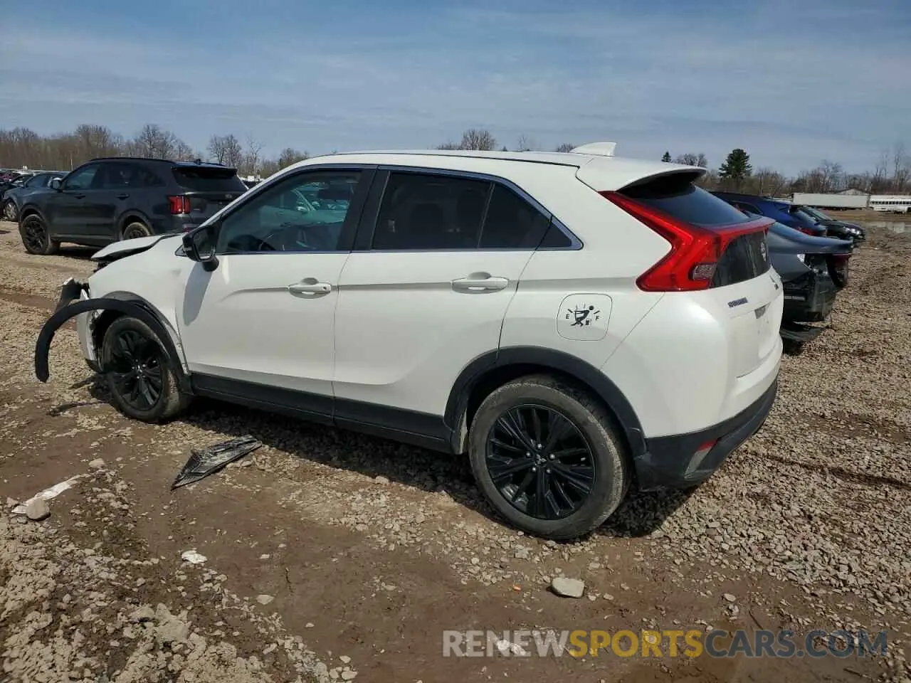 2 Photograph of a damaged car JA4AT4AA8KZ019771 MITSUBISHI ECLIPSE 2019