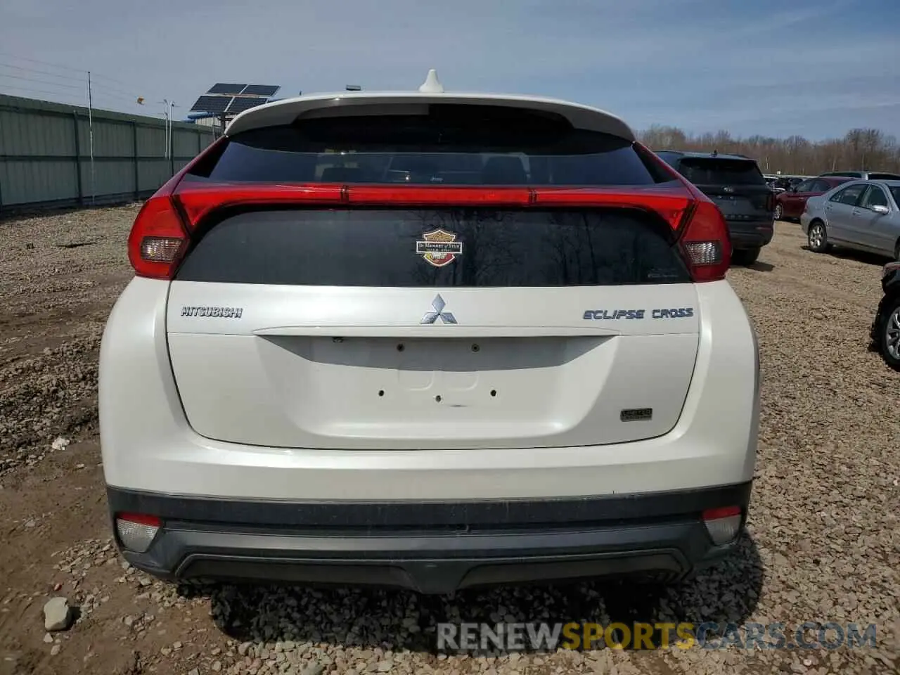 6 Photograph of a damaged car JA4AT4AA8KZ019771 MITSUBISHI ECLIPSE 2019