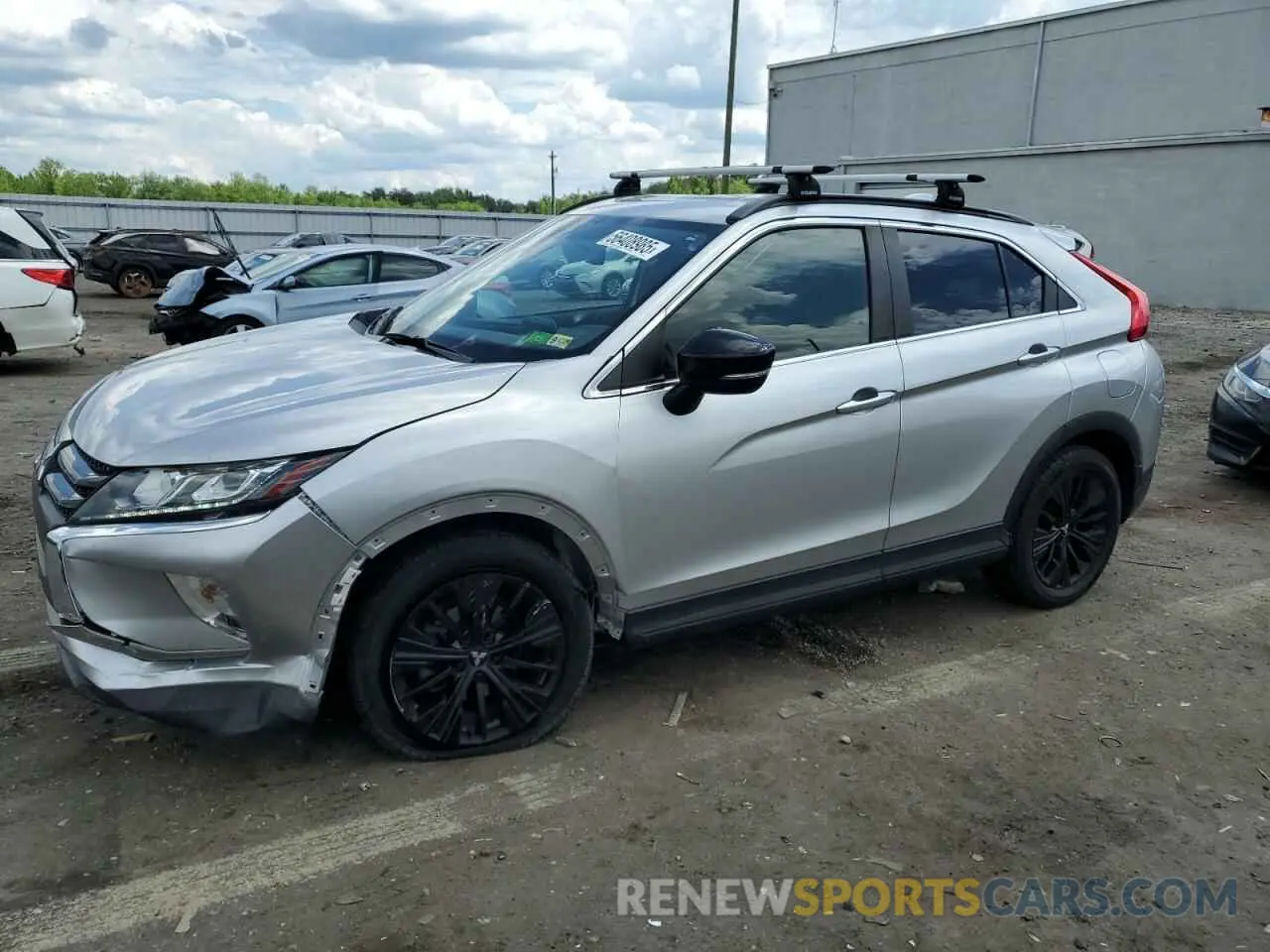 1 Photograph of a damaged car JA4AT4AA9KZ047286 MITSUBISHI ECLIPSE 2019
