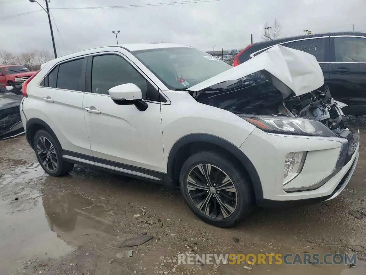 4 Photograph of a damaged car JA4AT5AA0KZ021553 MITSUBISHI ECLIPSE 2019