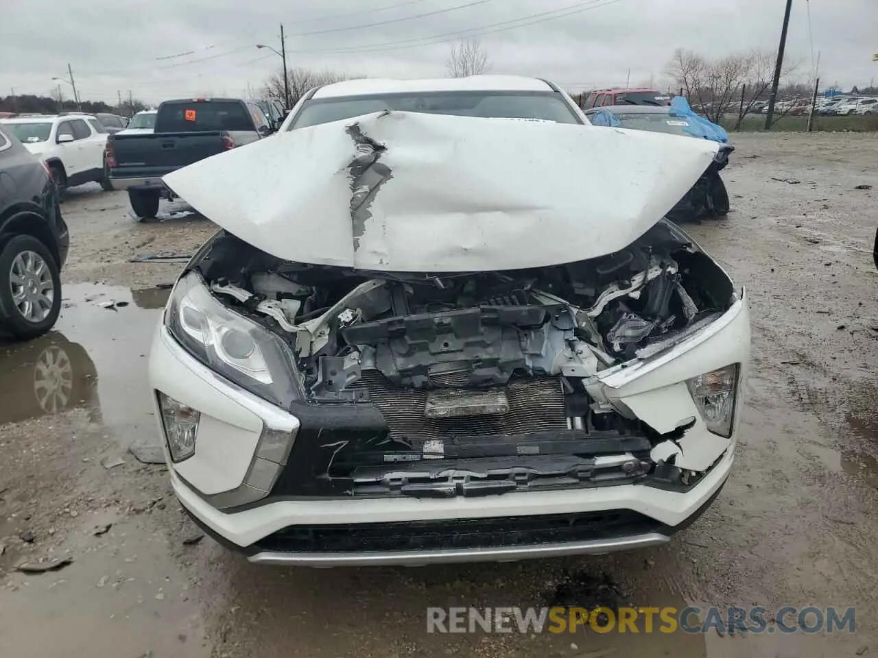 5 Photograph of a damaged car JA4AT5AA0KZ021553 MITSUBISHI ECLIPSE 2019