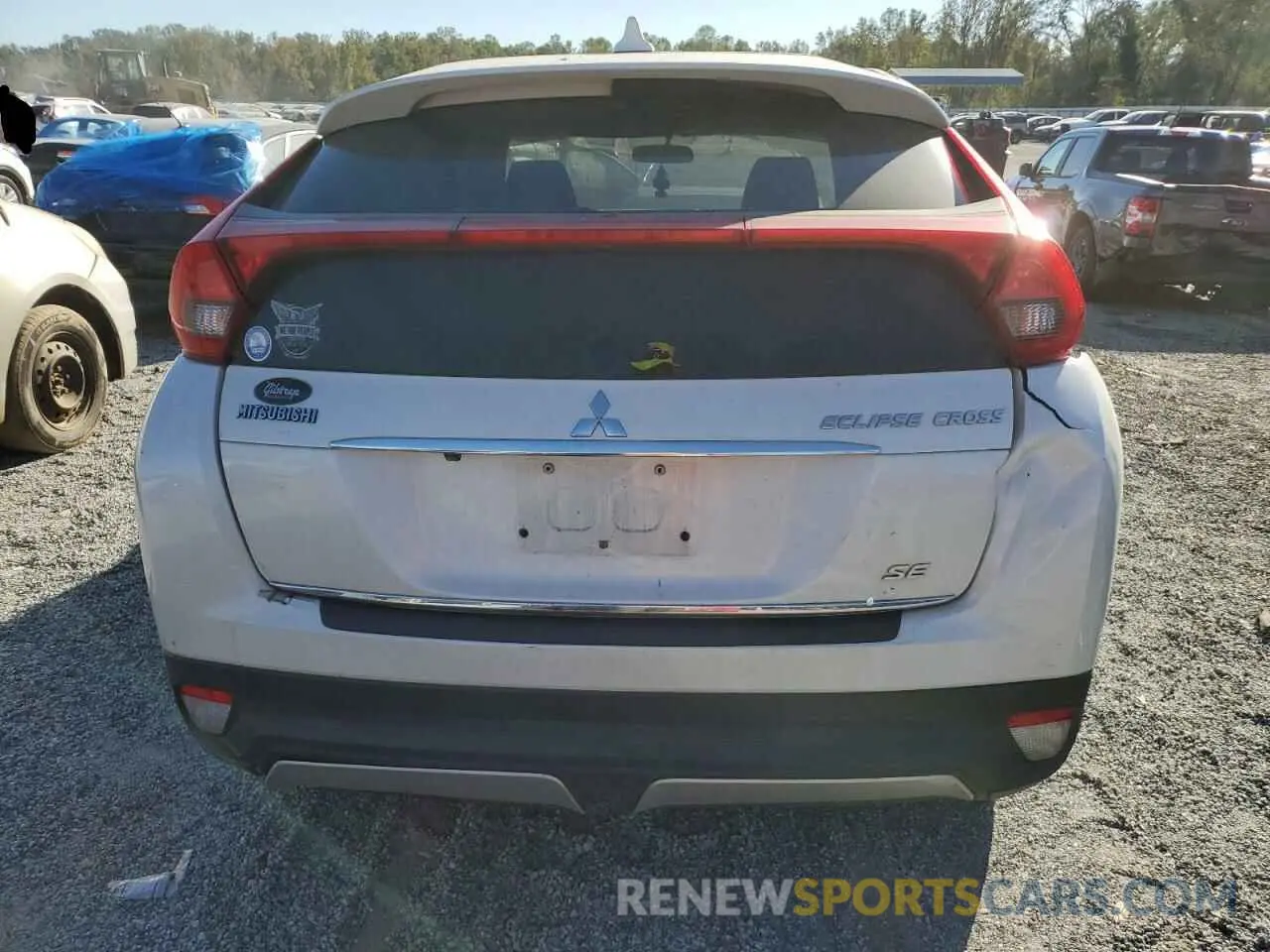 6 Photograph of a damaged car JA4AT5AA1KZ021335 MITSUBISHI ECLIPSE 2019