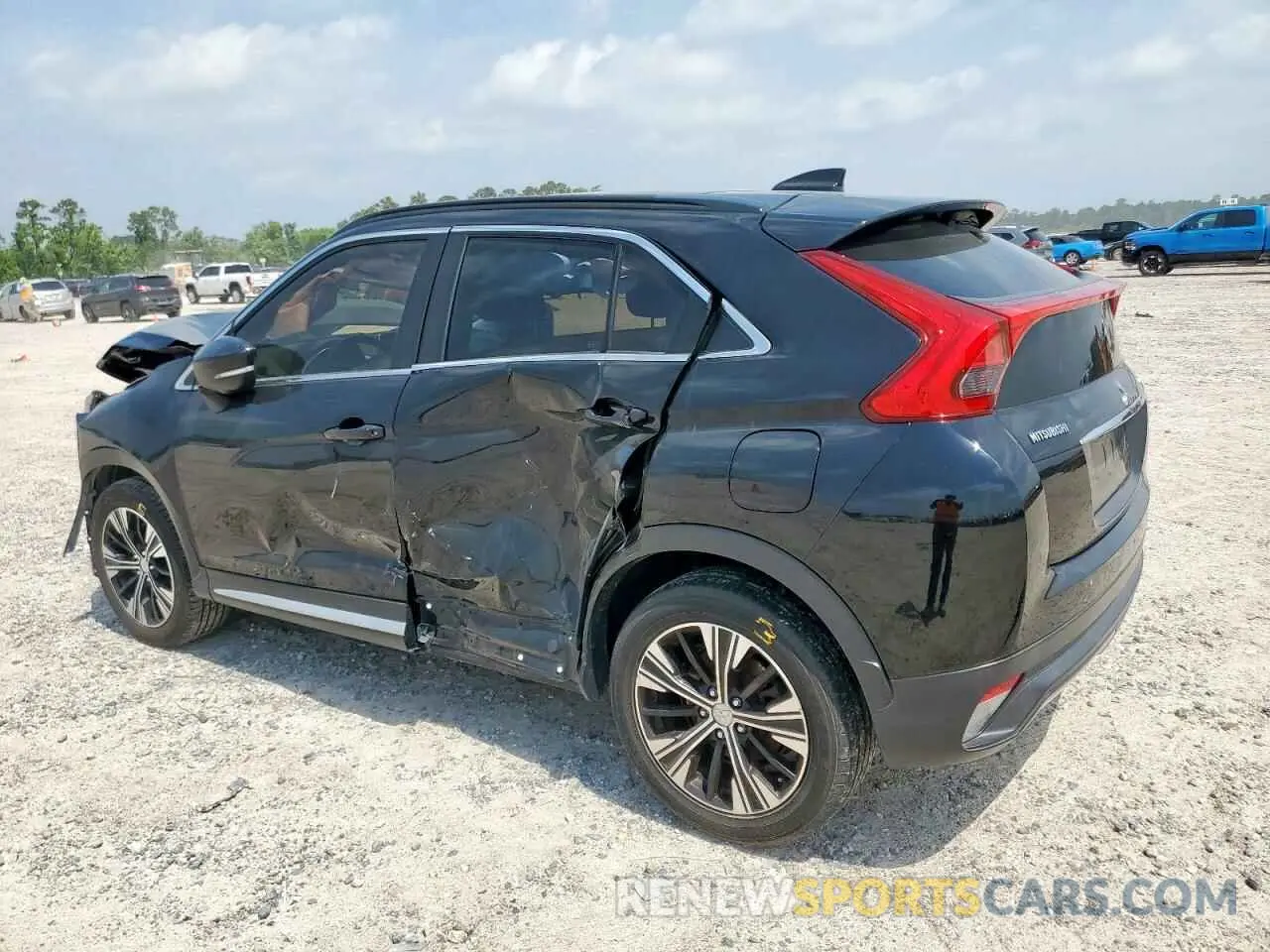 2 Photograph of a damaged car JA4AT5AA6KZ021301 MITSUBISHI ECLIPSE 2019