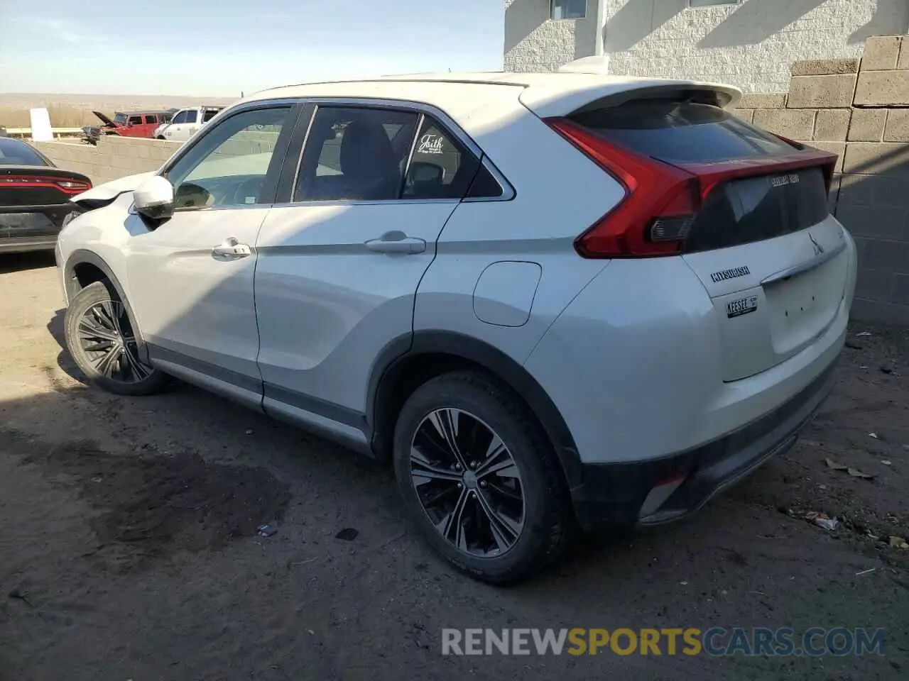 2 Photograph of a damaged car JA4AT5AA9KZ024094 MITSUBISHI ECLIPSE 2019