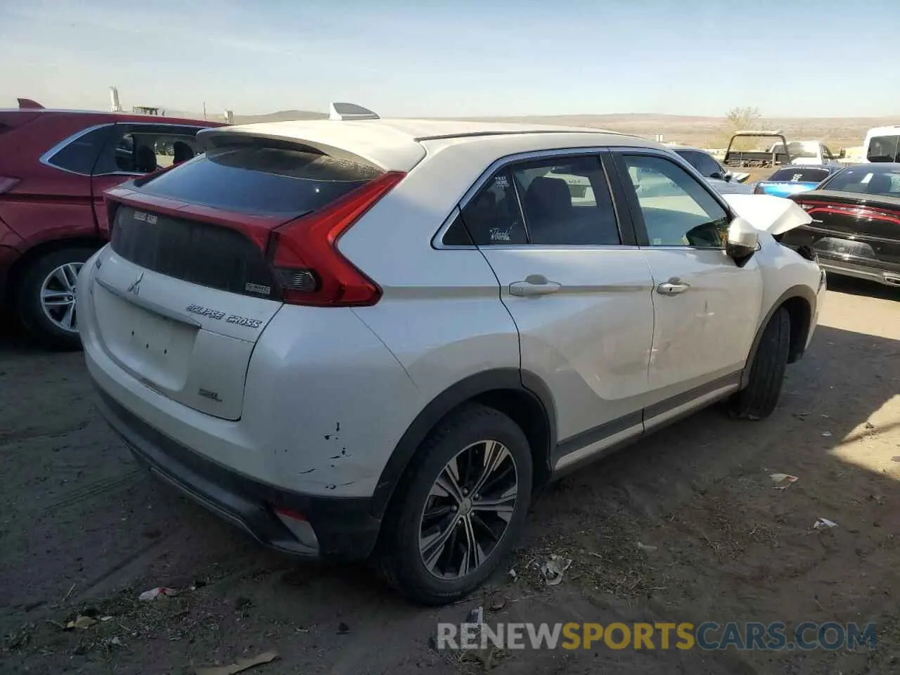 3 Photograph of a damaged car JA4AT5AA9KZ024094 MITSUBISHI ECLIPSE 2019
