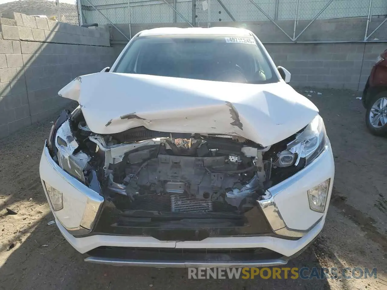 5 Photograph of a damaged car JA4AT5AA9KZ024094 MITSUBISHI ECLIPSE 2019