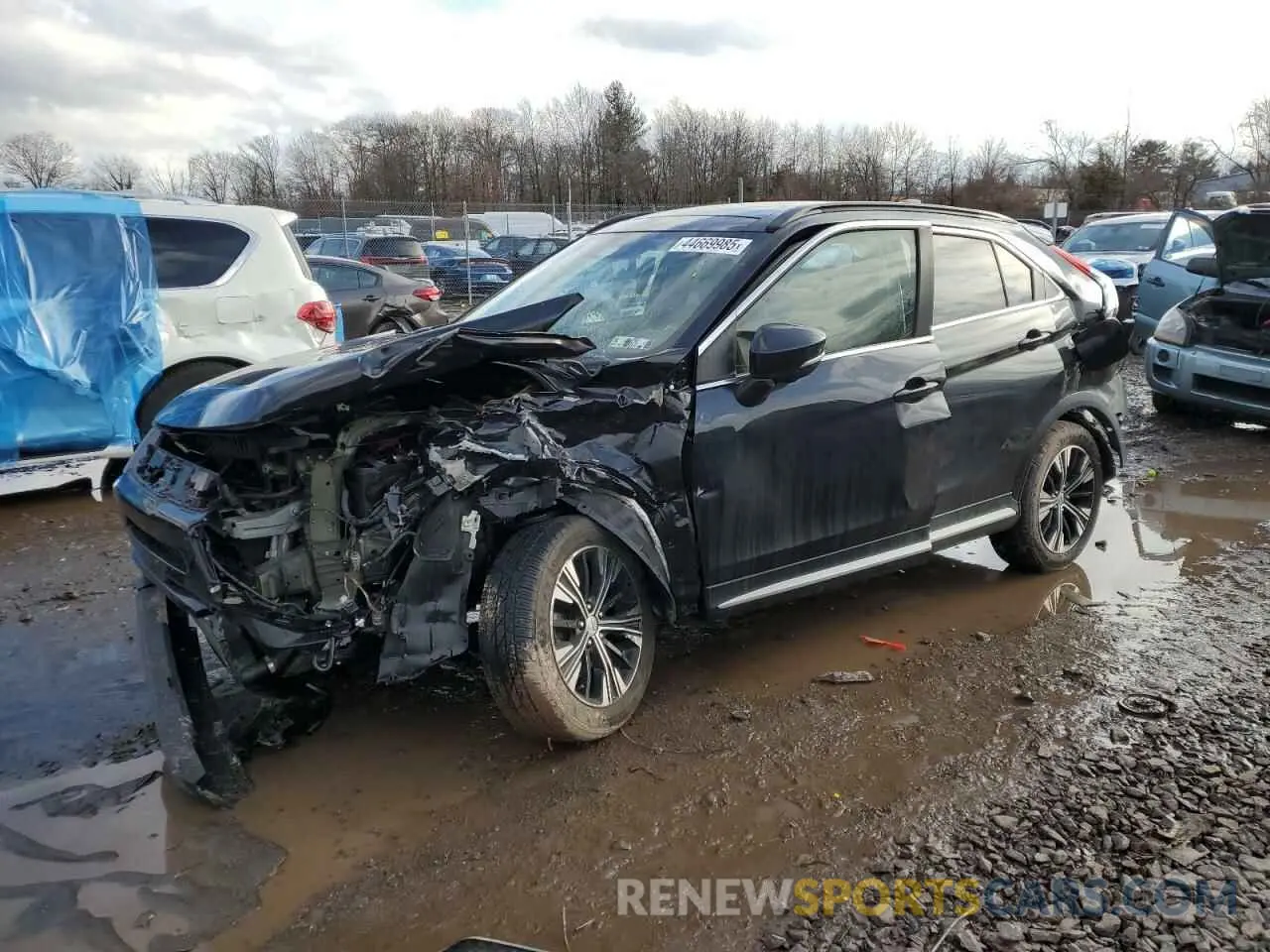 1 Photograph of a damaged car JA4AT5AAXKZ011225 MITSUBISHI ECLIPSE 2019