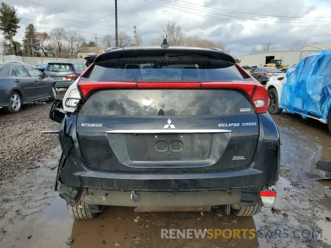 6 Photograph of a damaged car JA4AT5AAXKZ011225 MITSUBISHI ECLIPSE 2019