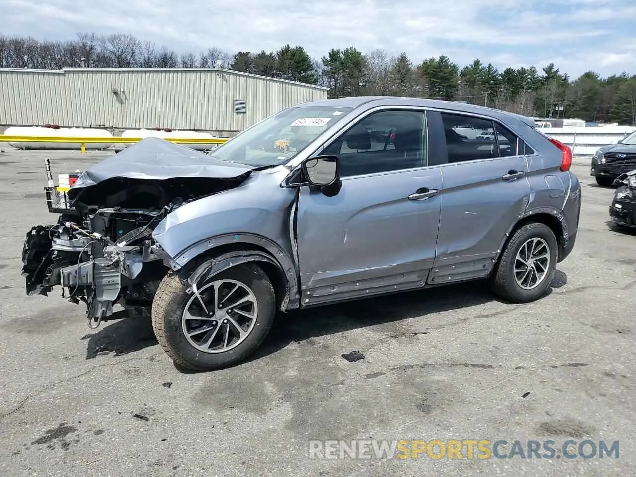 1 Photograph of a damaged car JA4AS3AA3LZ033964 MITSUBISHI ECLIPSE 2020