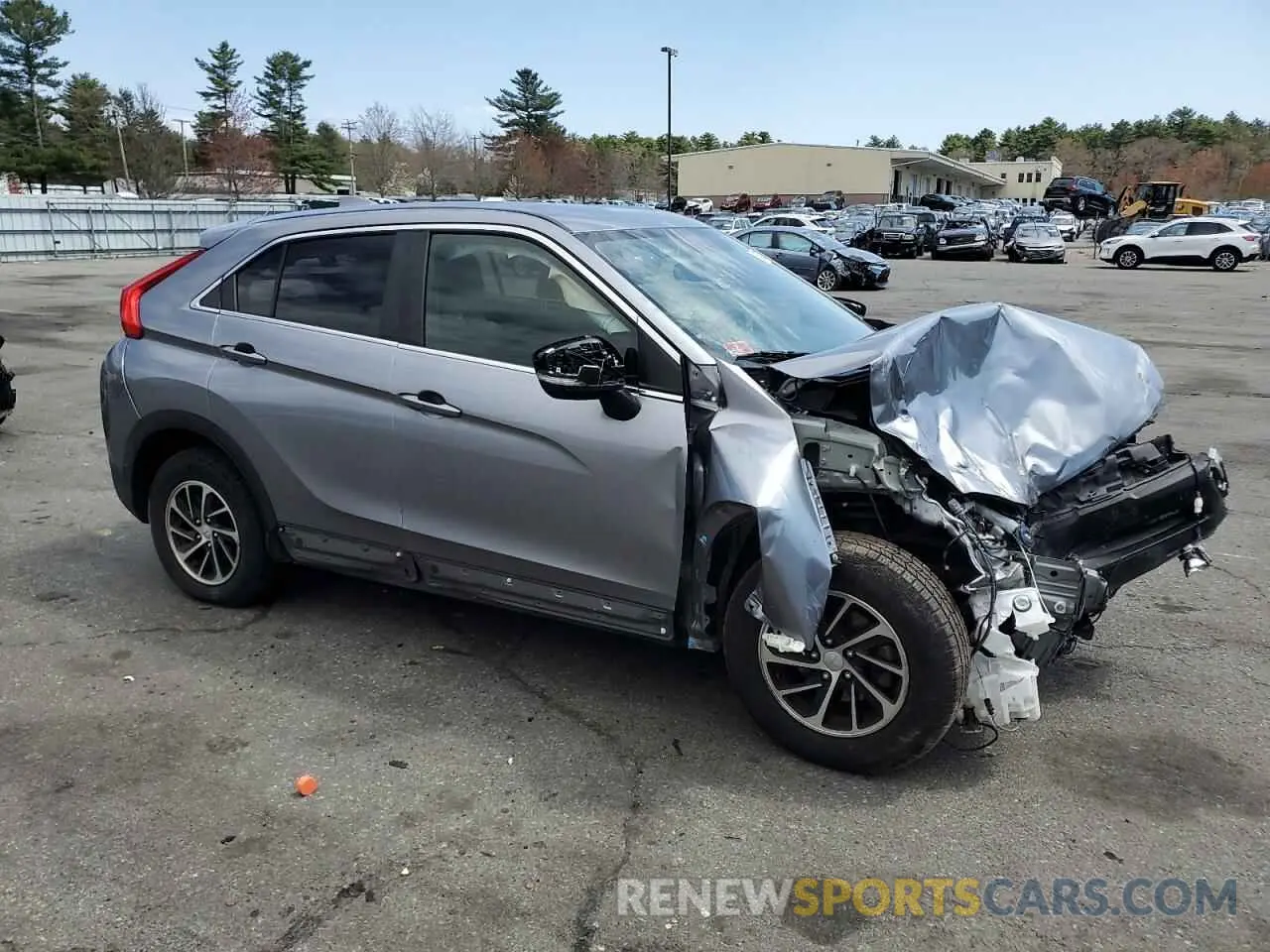 4 Photograph of a damaged car JA4AS3AA3LZ033964 MITSUBISHI ECLIPSE 2020