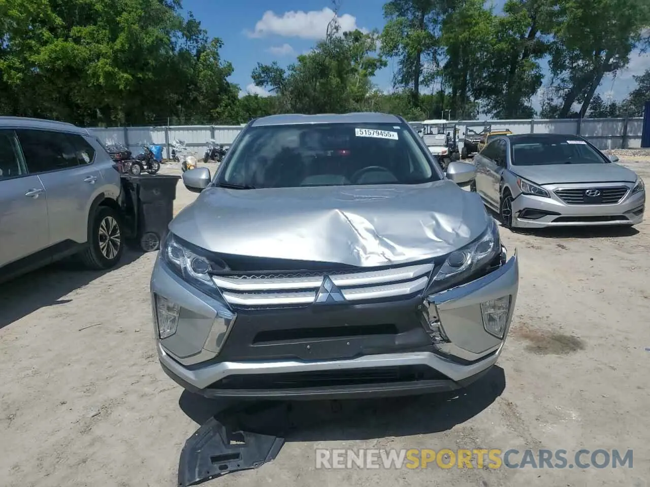 5 Photograph of a damaged car JA4AS3AA6LZ036325 MITSUBISHI ECLIPSE 2020