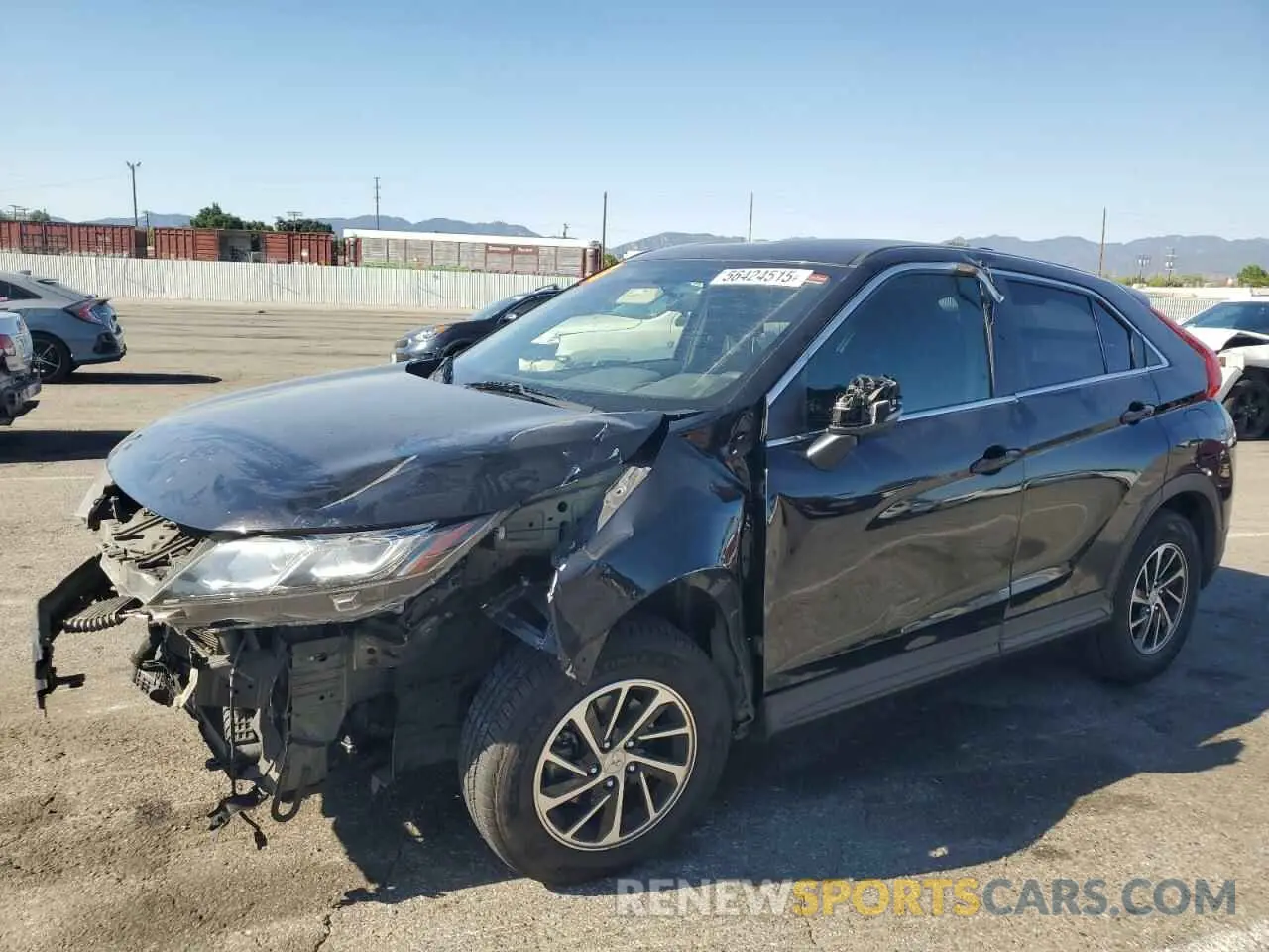1 Photograph of a damaged car JA4AS3AA8LZ012785 MITSUBISHI ECLIPSE 2020