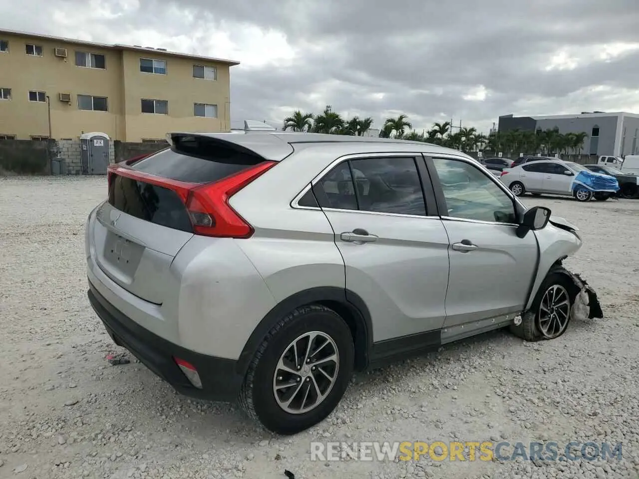 3 Photograph of a damaged car JA4AS3AA9LZ024363 MITSUBISHI ECLIPSE 2020