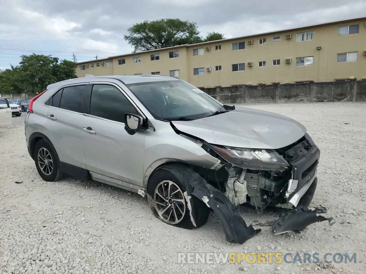 4 Photograph of a damaged car JA4AS3AA9LZ024363 MITSUBISHI ECLIPSE 2020
