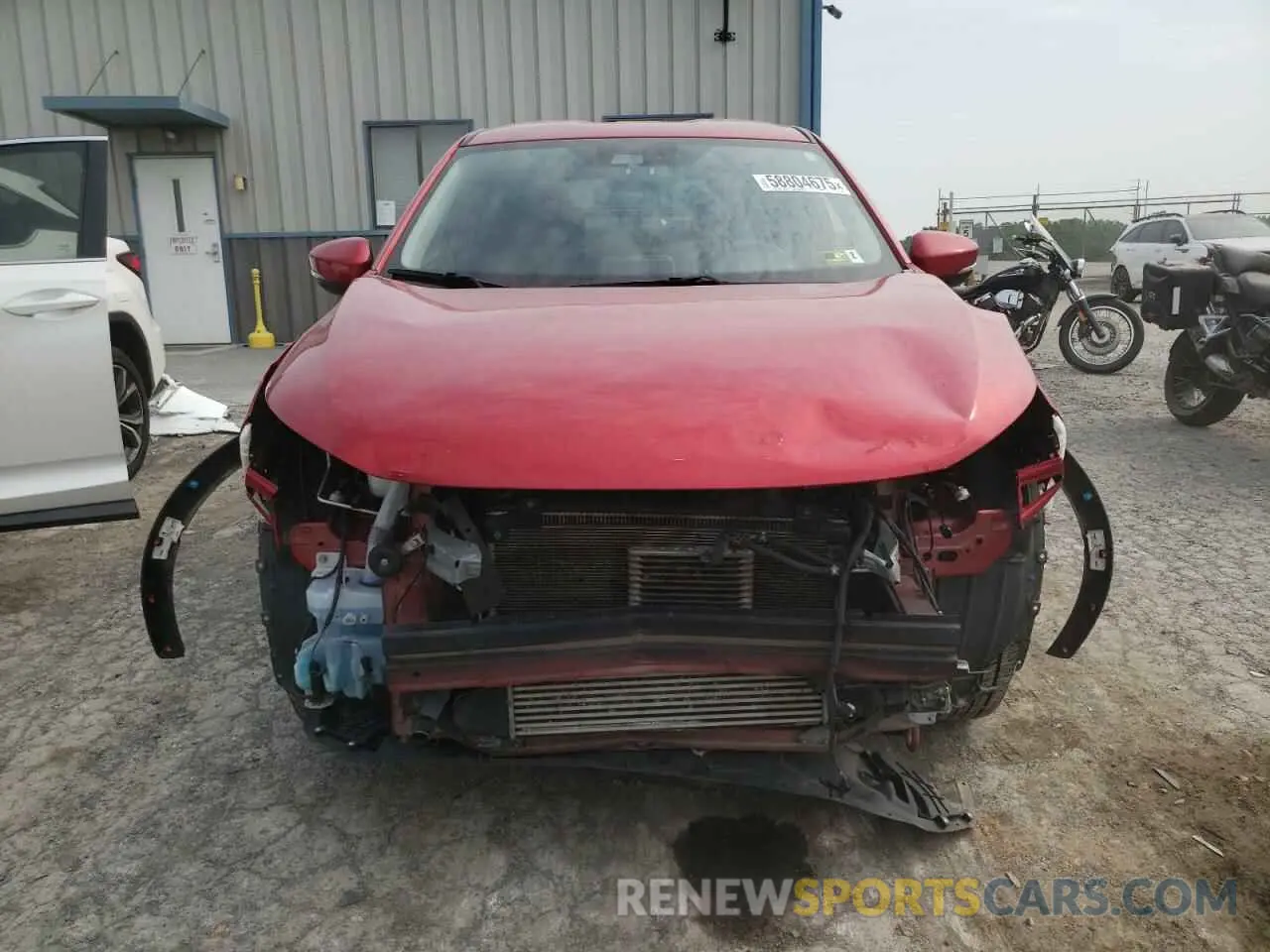 5 Photograph of a damaged car JA4AS5AA3LZ002225 MITSUBISHI ECLIPSE 2020