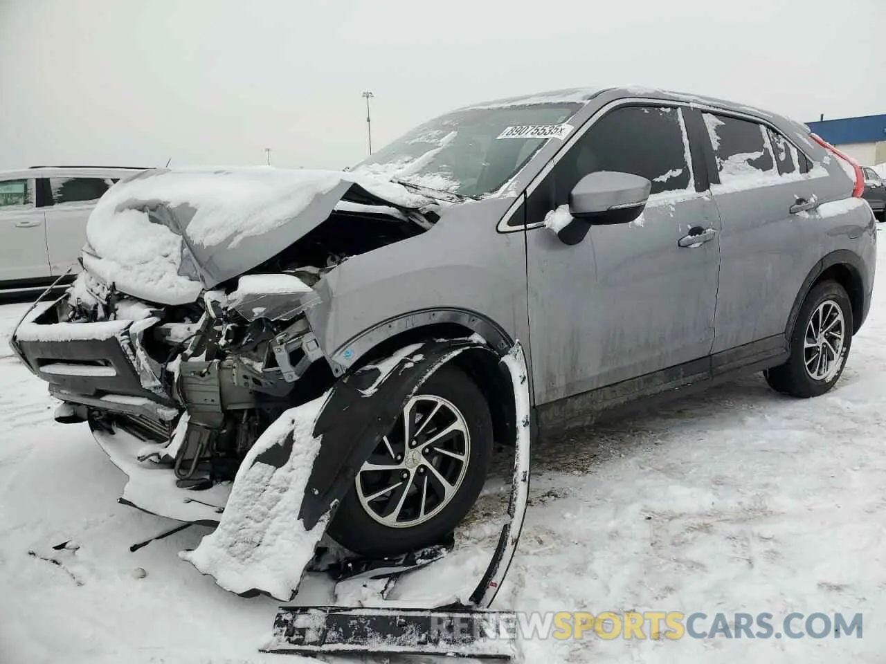 1 Photograph of a damaged car JA4AT3AA8LZ035190 MITSUBISHI ECLIPSE 2020