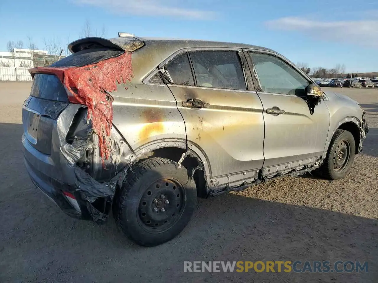 3 Photograph of a damaged car JA4AT4AA5LZ610674 MITSUBISHI ECLIPSE 2020