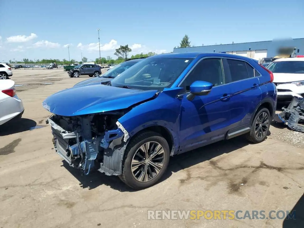 1 Photograph of a damaged car JA4AT5AA8LZ002976 MITSUBISHI ECLIPSE 2020