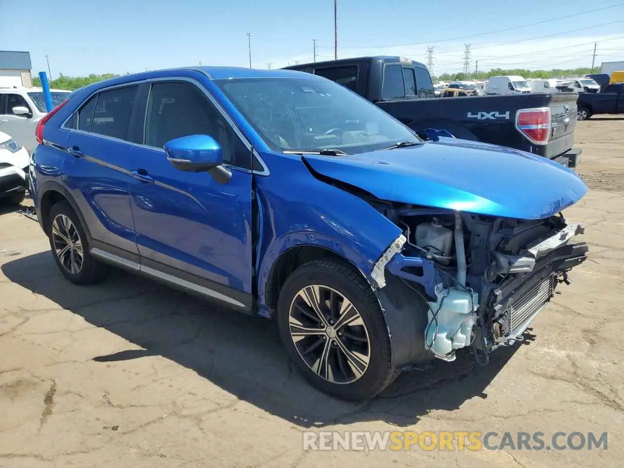 4 Photograph of a damaged car JA4AT5AA8LZ002976 MITSUBISHI ECLIPSE 2020