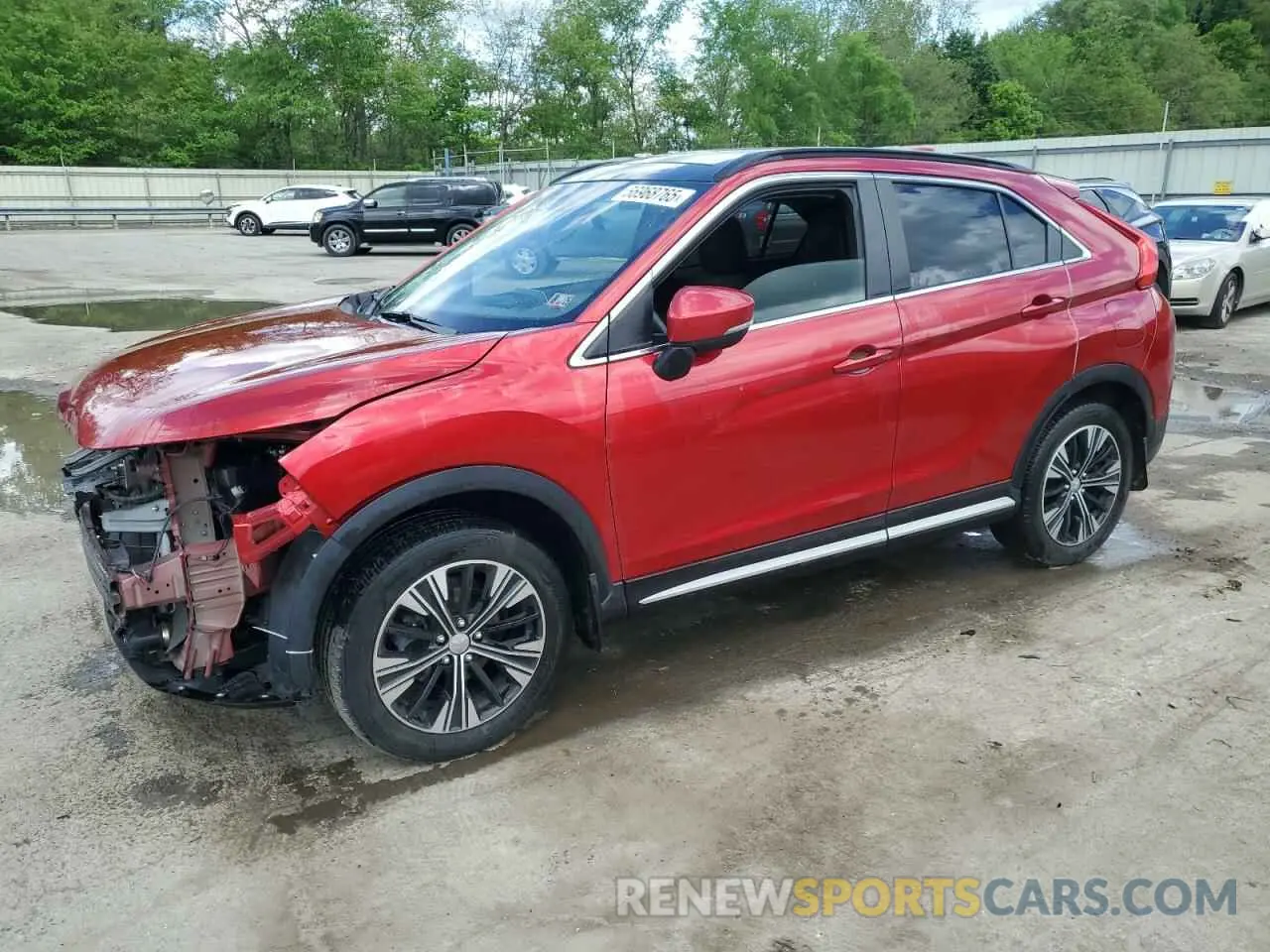 1 Photograph of a damaged car JA4AT5AA9LZ041494 MITSUBISHI ECLIPSE 2020