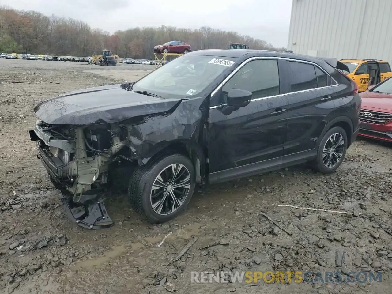 1 Photograph of a damaged car JA4ASWAA6NZ000560 MITSUBISHI ECLIPSE 2022