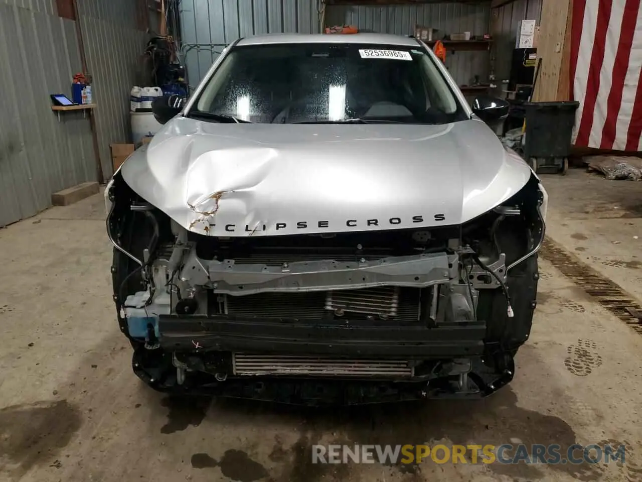 5 Photograph of a damaged car JA4ATVAA5NZ051961 MITSUBISHI ECLIPSE 2022