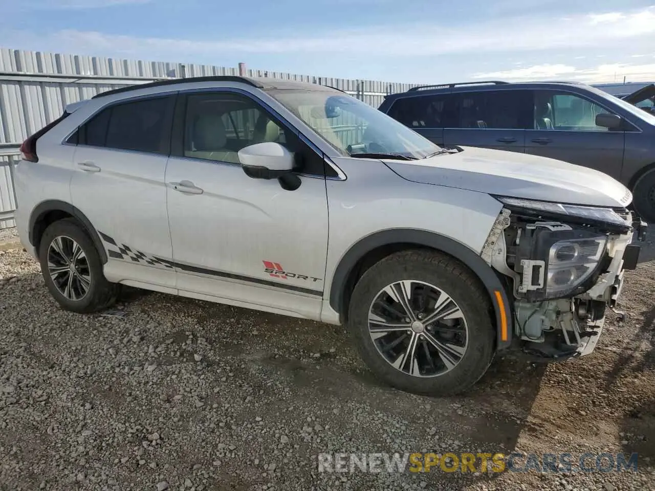 4 Photograph of a damaged car JA4ATVAA5NZ611185 MITSUBISHI ECLIPSE 2022